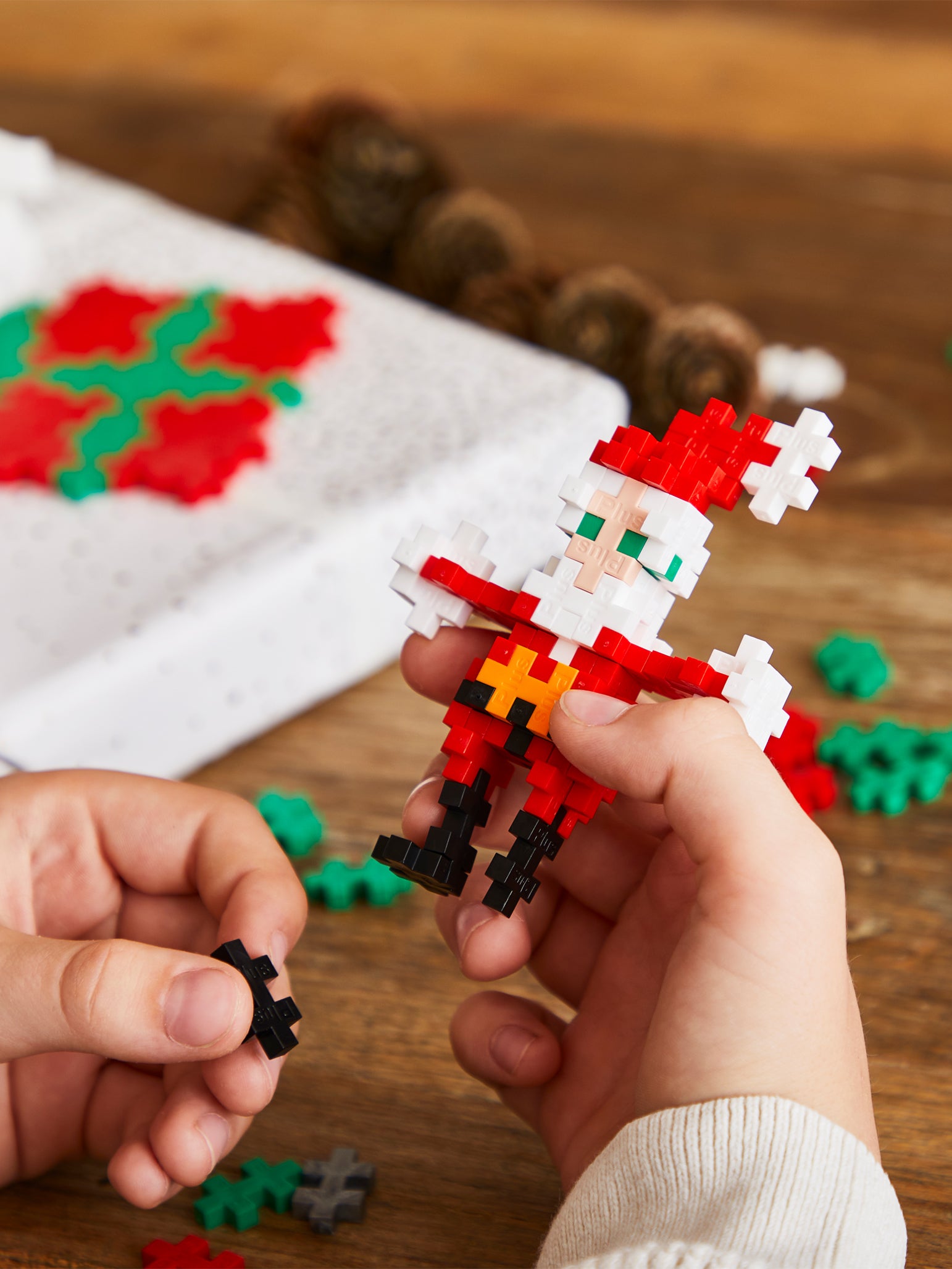 Pakke med 10 julefarver 1500 stk